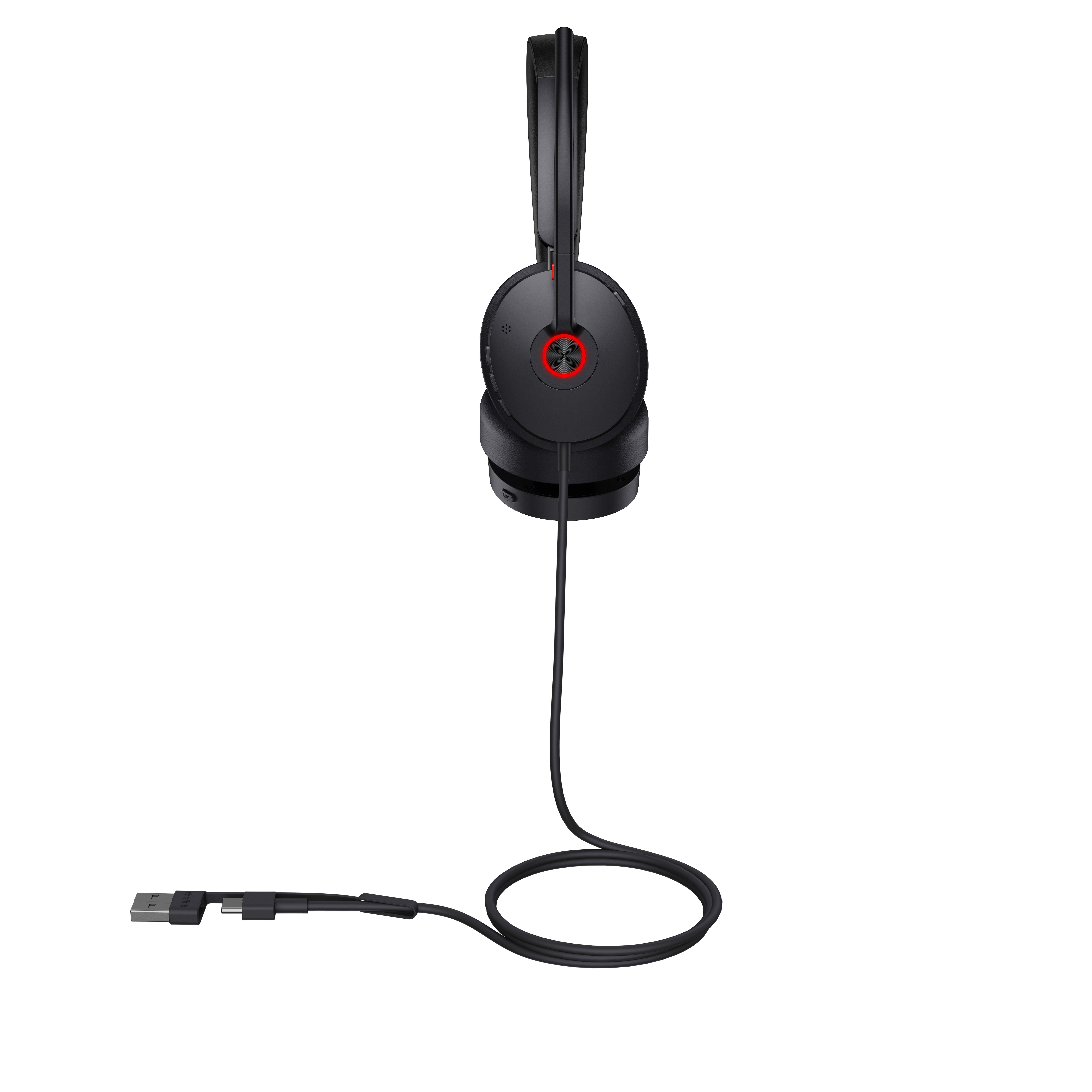 Yealink UH48 Dual UC USB-C/A USB Headset - Headset - 20 KHz
