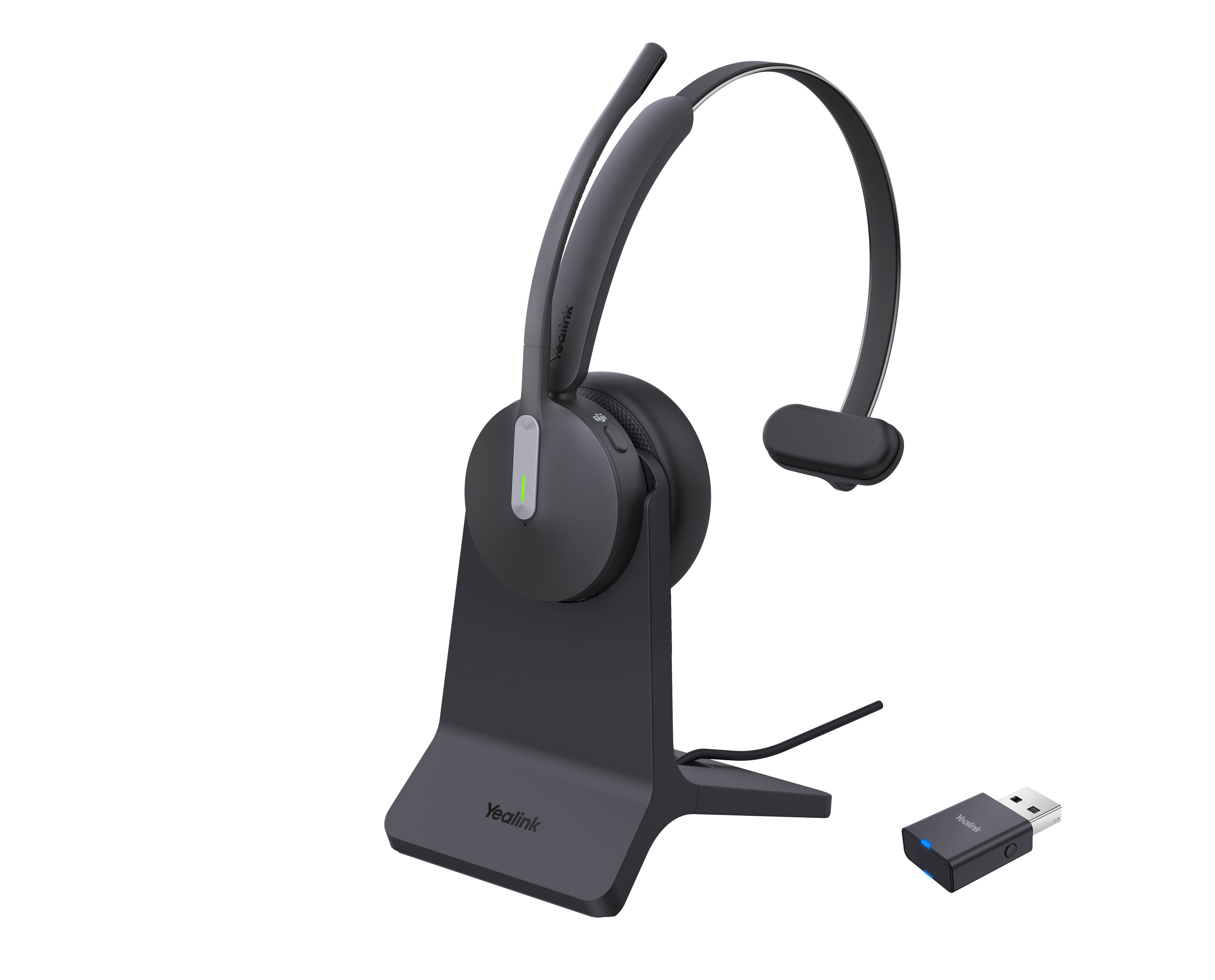 Yealink Headset - On-Ear - DECT / Bluetooth