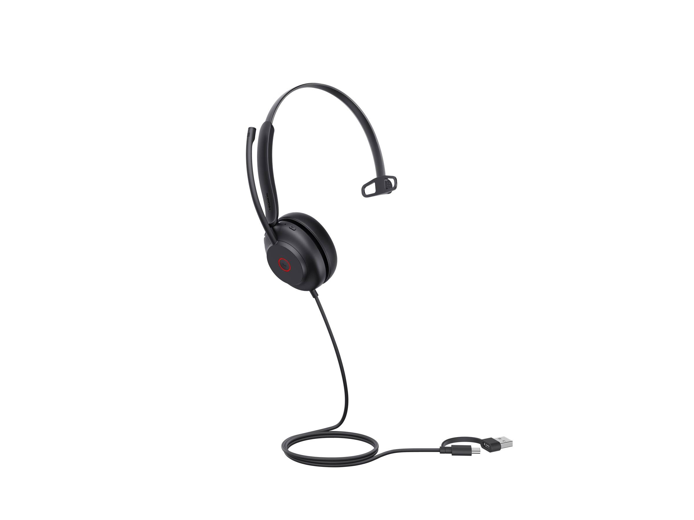 Yealink UH35 Mono - Headset - On-Ear - kabelgebunden