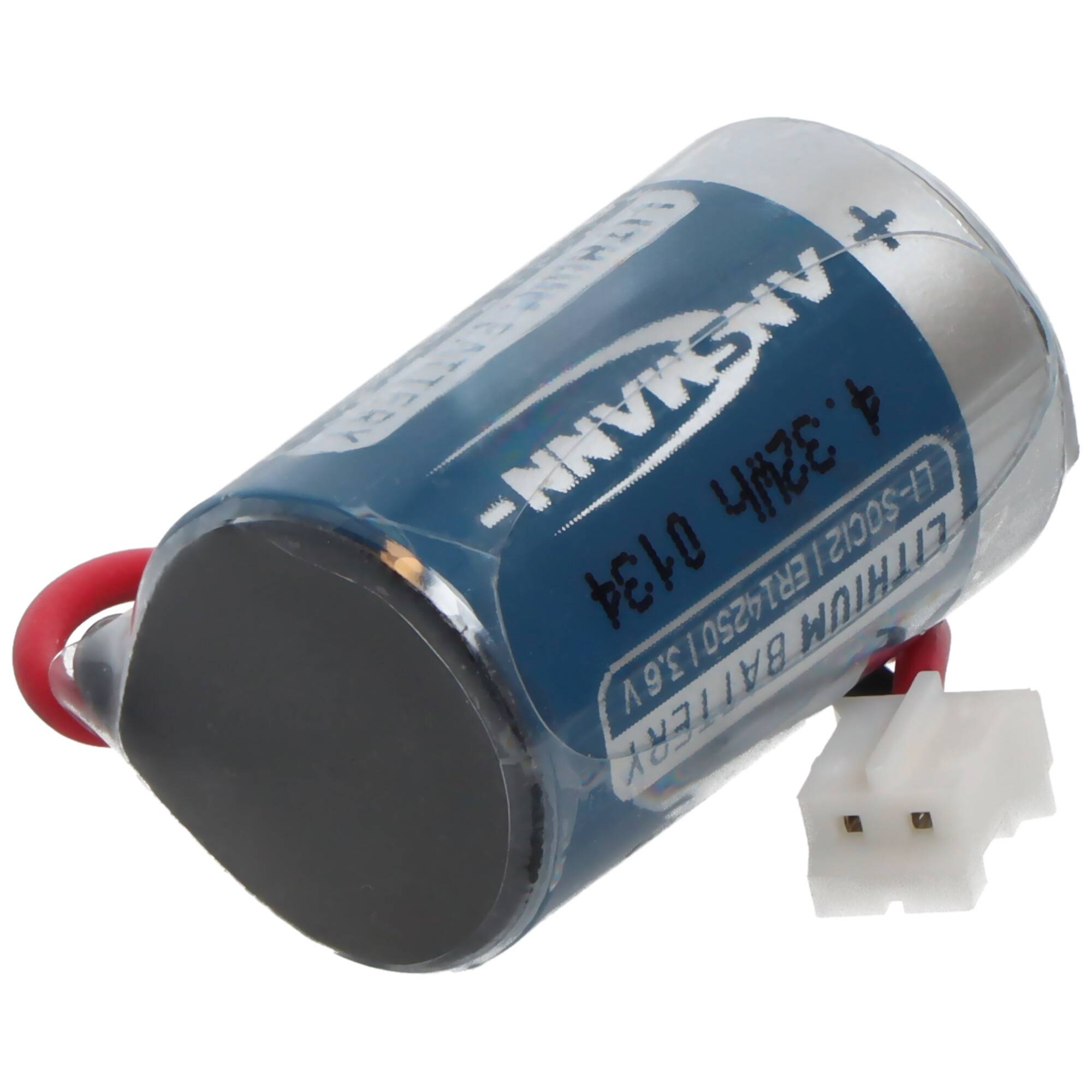 Ansmann Lithium-Thionyl-Chlorid (LiSOCl2) 3.6V Batterie ER14250H / 1/2AA