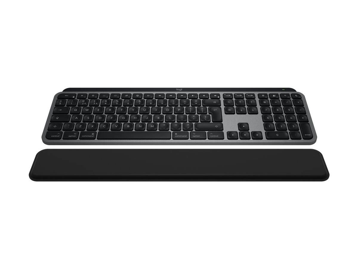 Logitech Master Series MX Keys S Combo for Mac Tastatur-und-Maus-Set full size hinterleuchtet kabellos Bluetooth LE QWERTY US International