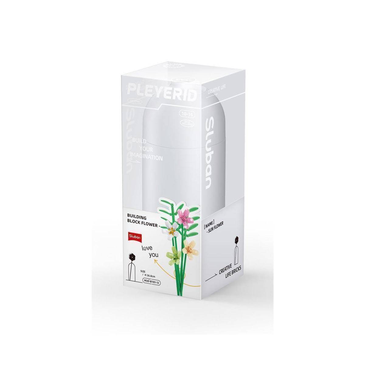 M38-B1101-13 - Freesia in Vase