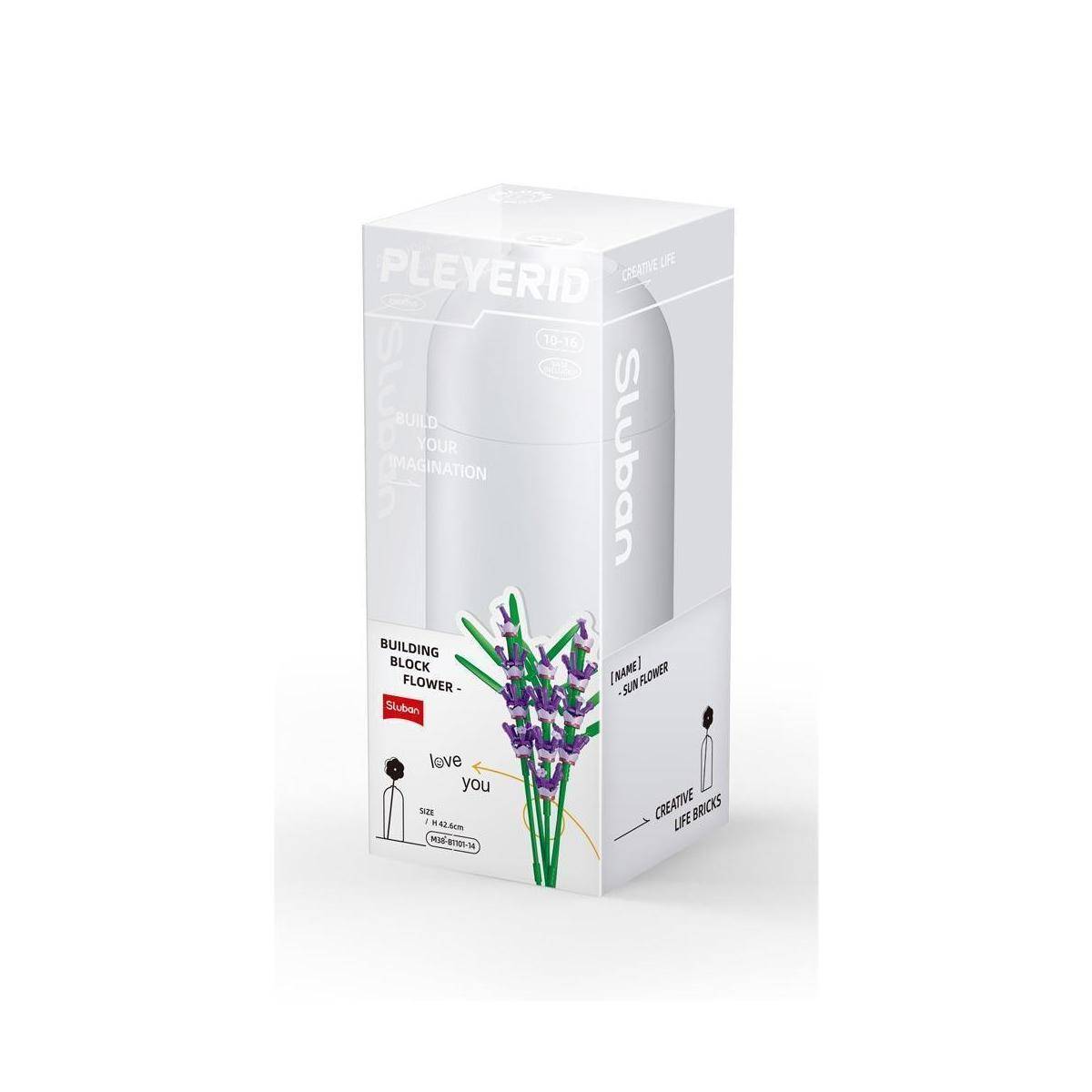 M38-B1101-14 - Lavendel in Vase