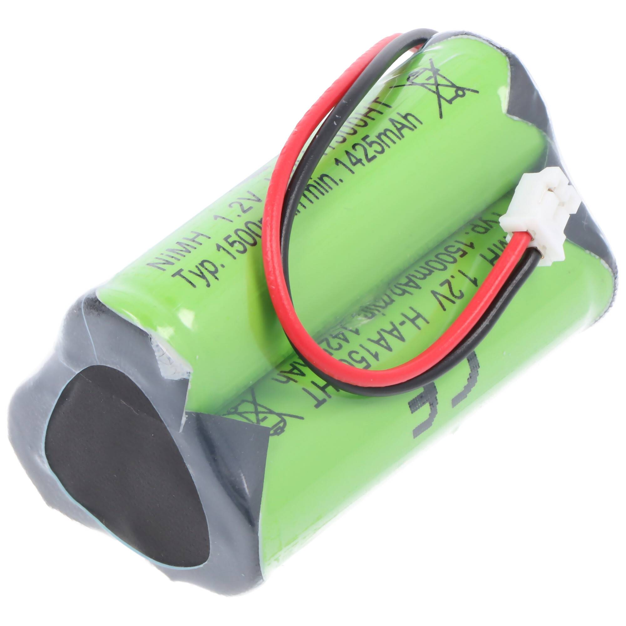 Akku für Notbeleuchtung NiMh Akku 3.6V 1.5Ah passend für RZB 49540/1