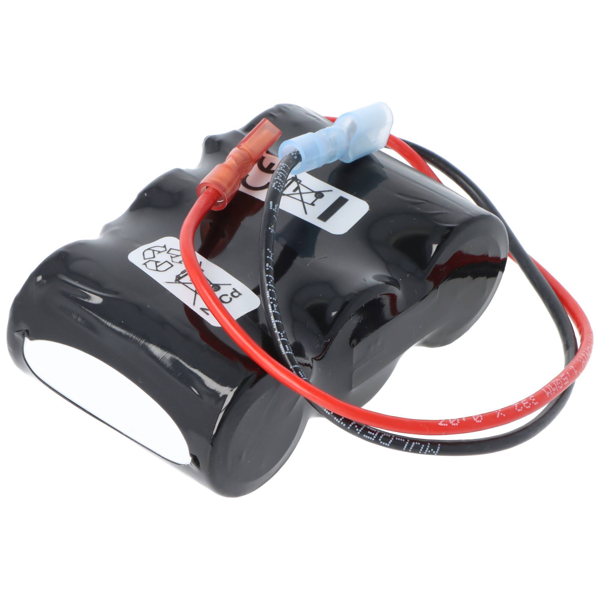 Akku für Notbeleuchtung NiCd Akku 3.6V / 2.5Ah passend für Gessler 3625 Kabel + Faston