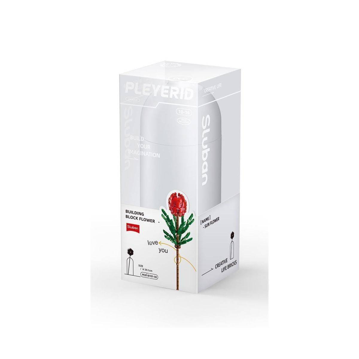 M38-B1101-08 - Prinzessinenblume in Vase