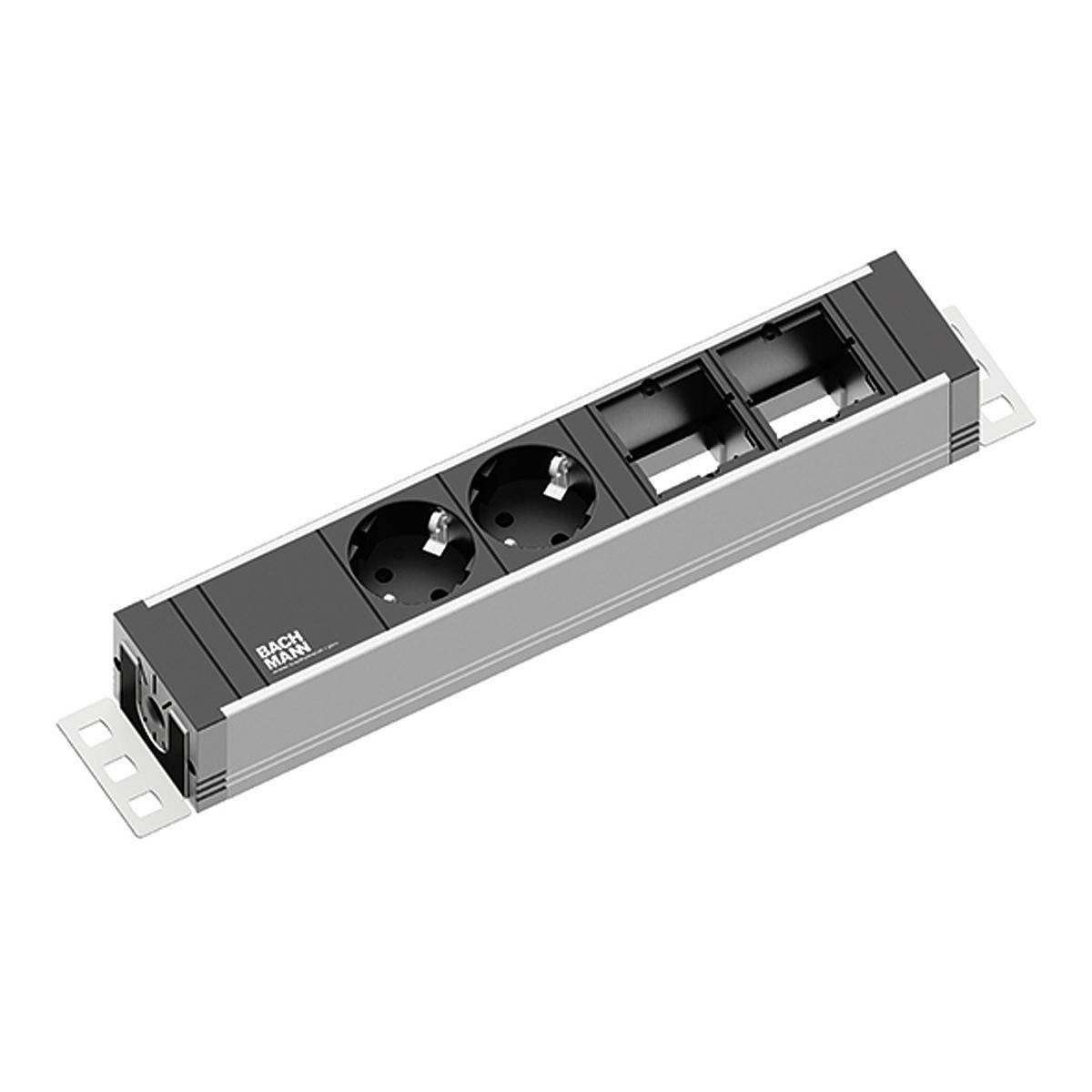 Bachmann UNIVERSAL 4-fach Steckdosenleiste 2x Steckdose 2x CM (922.0858)