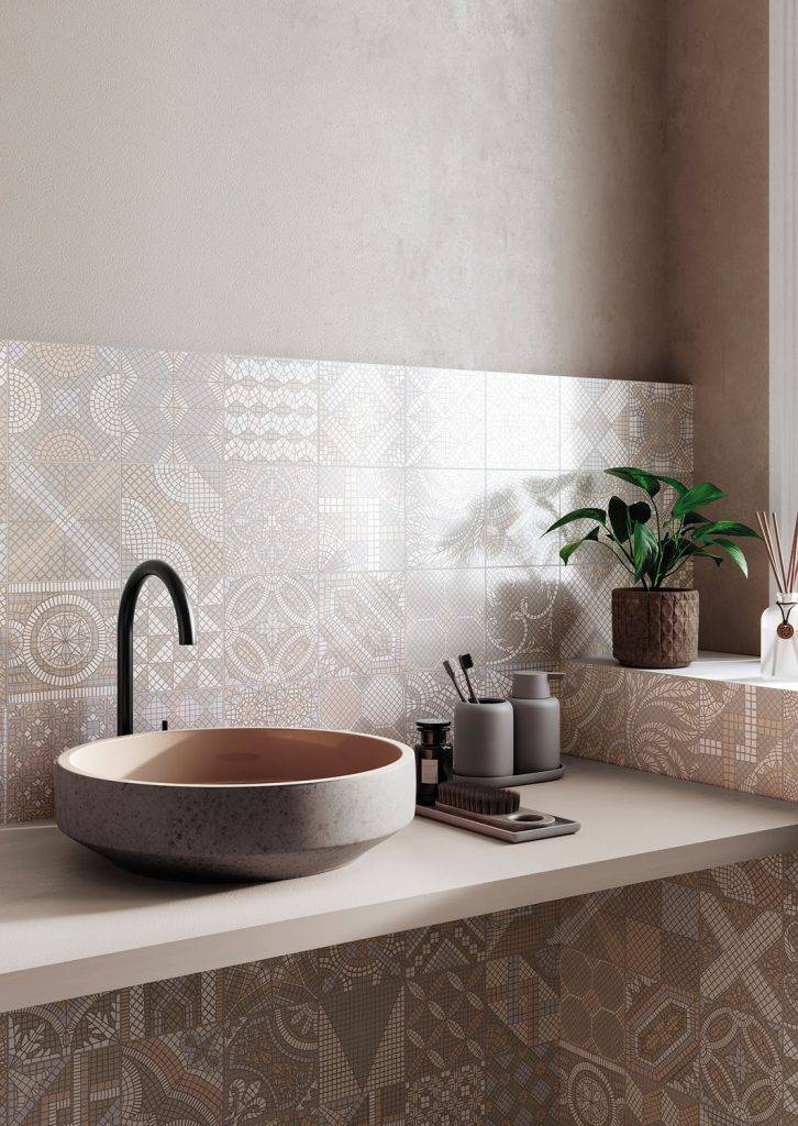 AMBIENT WHITE 16.5 x 16.5 Feinsteinzeug Wand- und Bodenfliese-0.55 m² (20 Fliesen)