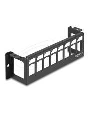 Delock Keystone Halterung 8 Port Panel Aufbau horizontal