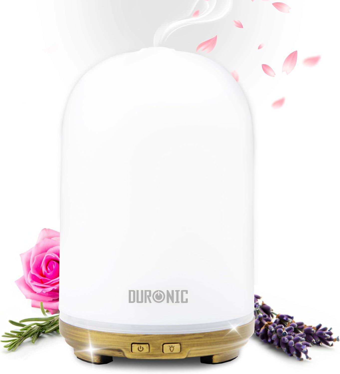 AD11 Aroma Diffuser, Diffuser mit 100 ml Wassertank, Diffusor für ätherische Öle, Raumduft als Lufterfrischer, Duftsprüher für Duftöl