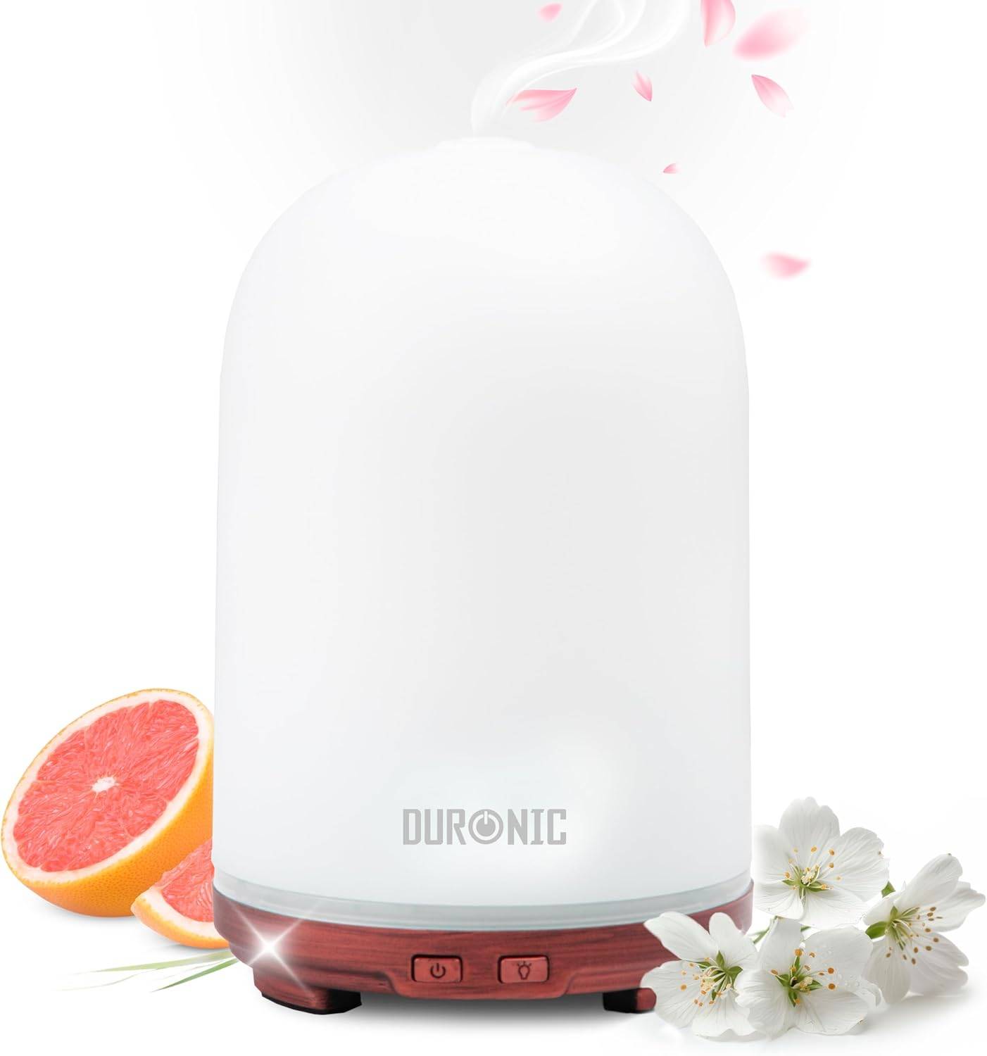 Aroma Diffuser, Diffuser mit 100 ml Wassertank, Diffusor für ätherische Öle, Raumduft als Lufterfrischer, Duftsprüher für Duftöl