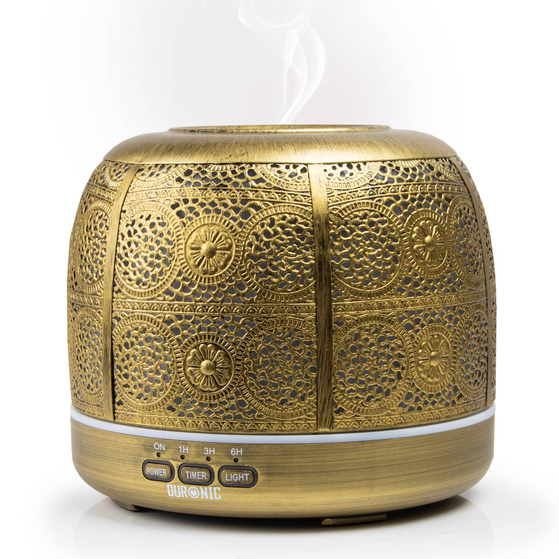 AD43 Aroma Diffuser, Diffuser mit 500 ml Wassertank, Diffusor für ätherische Öle, Raumduft als Lufterfrischer, Duftsprüher für Duftöl