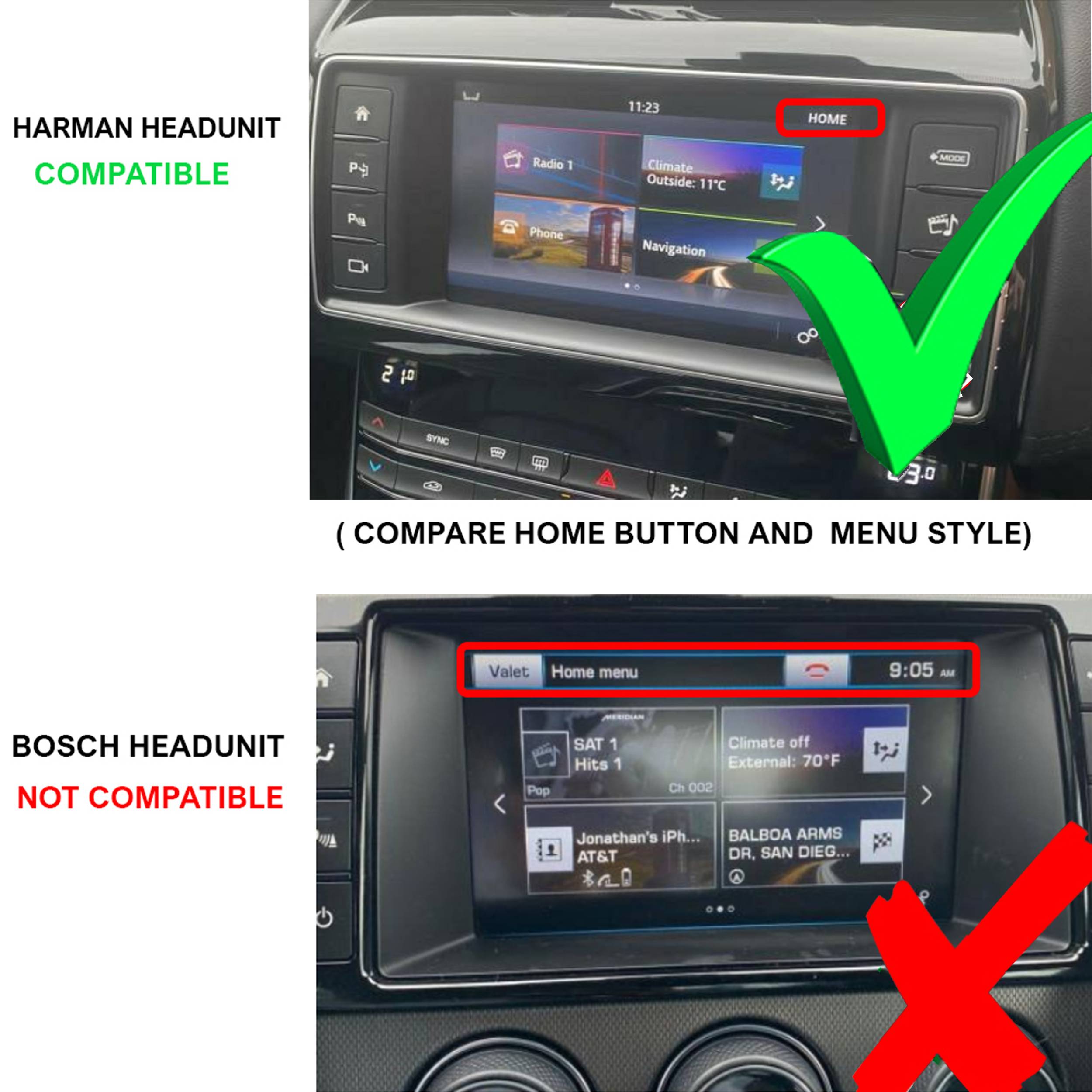 Für Range Rover Evoque HARMAN DUAL-SYSTEM 13" Touch Android GPS Navi CarPlay