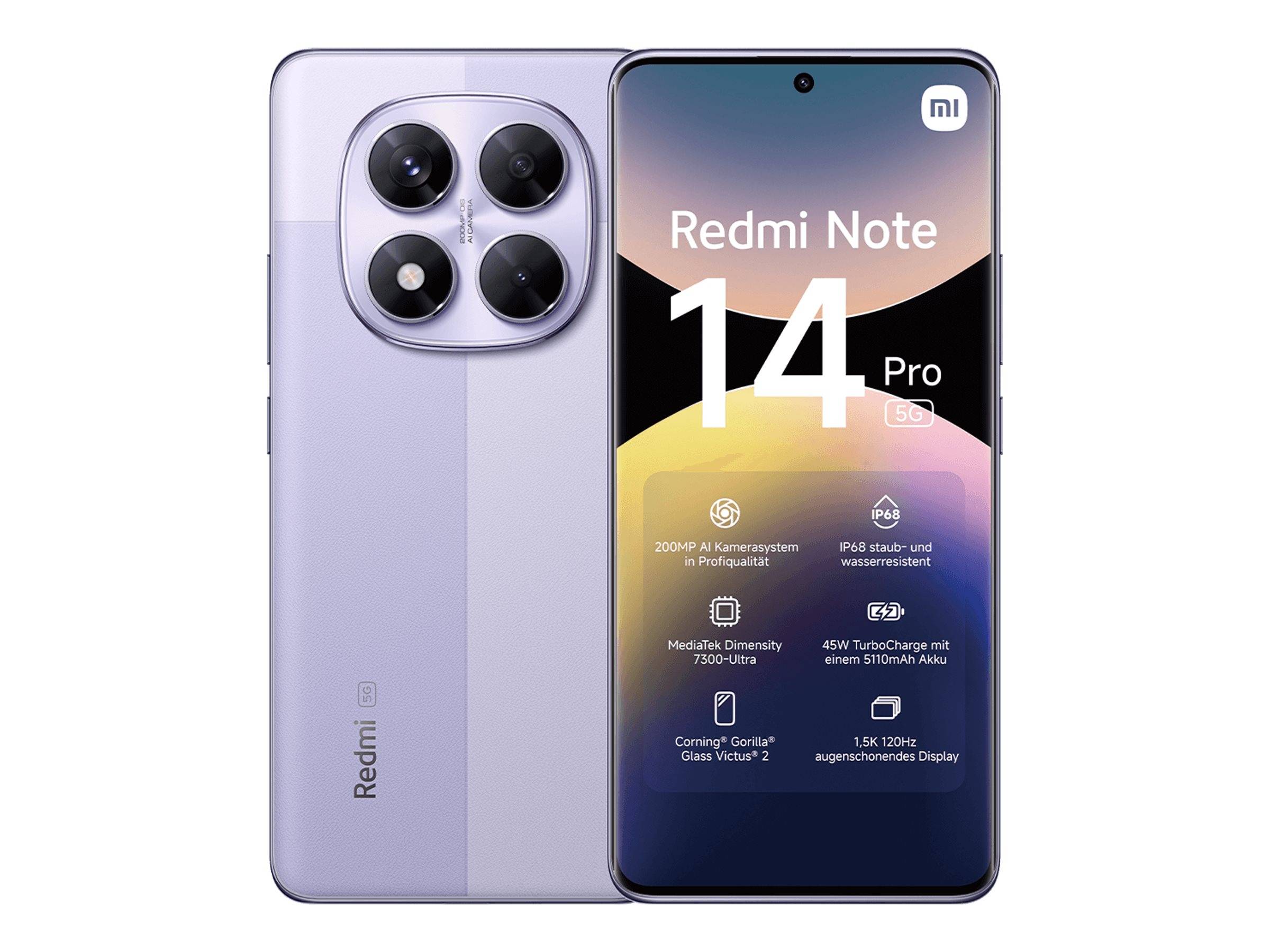 Xiaomi Redmi Note 14 Pro 256GB 8RAM 5G EU purple