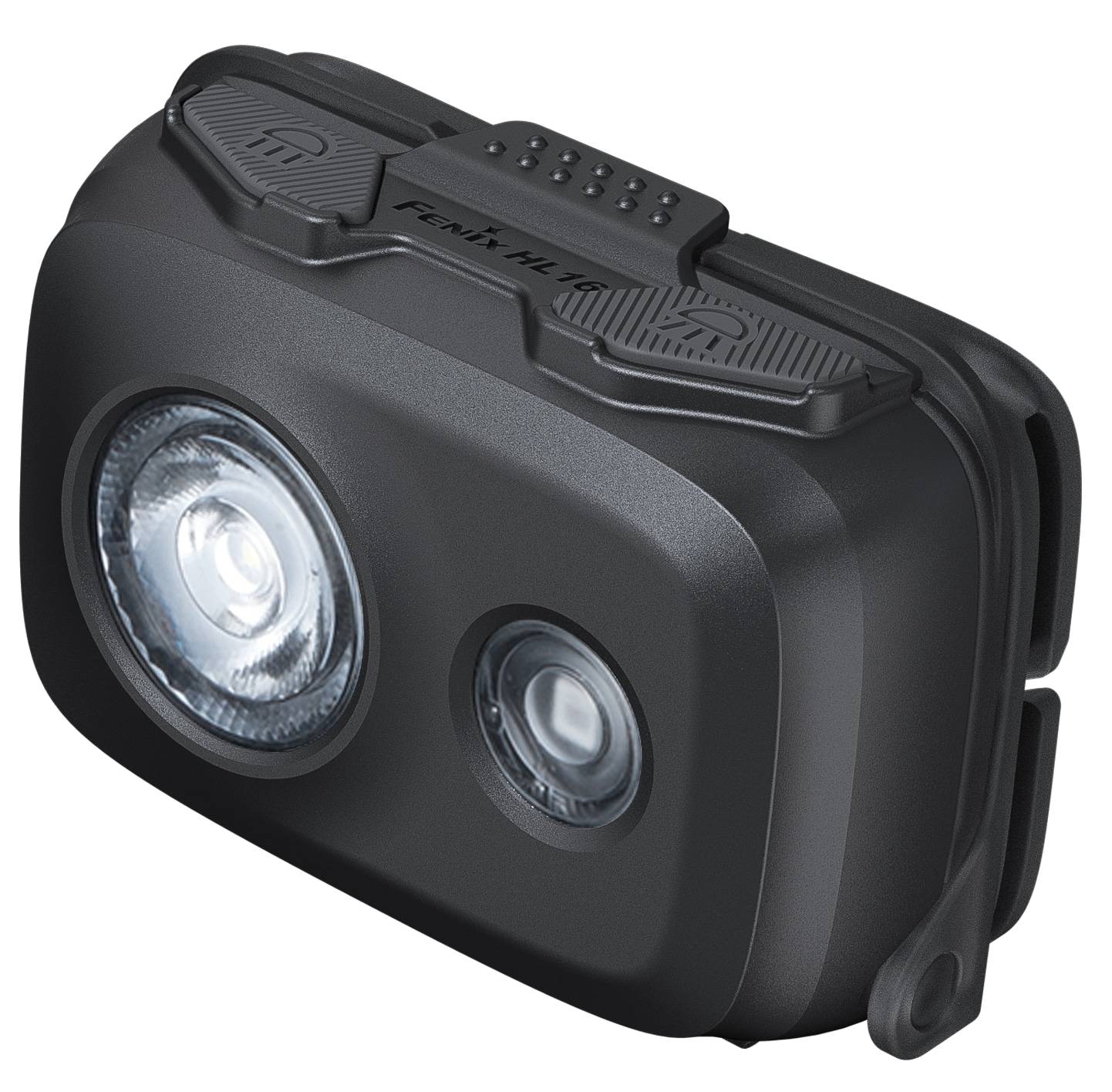 FENIX LED-Stirnlampe HL16, Batteriebetrieb, schwarz-rot