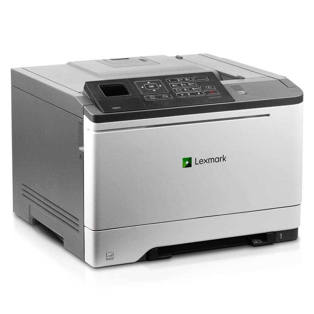 Lexmark CS521dn Farblaserdrucker (33 Seiten/min., Duplex, GigaBit Ethernet, USB 2.0, DIN A4)