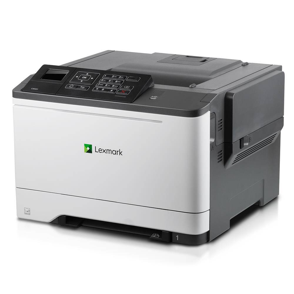 Lexmark CS521dn Farblaserdrucker (33 Seiten/min., Duplex, GigaBit Ethernet, USB 2.0, DIN A4)