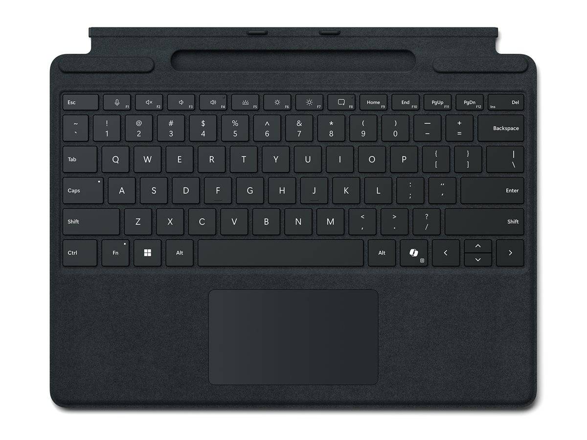 MICROSOFT Surface Pro9/10 Typecover with Slim Pen Storage COMM black Spain