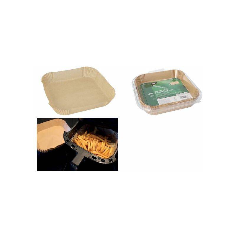 PAPSTAR Backpapier-Zuschnitte, 160 x 160 x 45 mm, braun