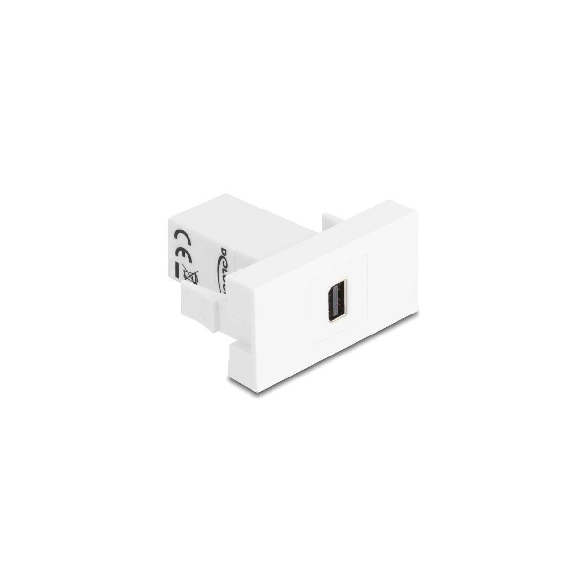 90842 - Easy 45 Modul mini DisplayPort Buchse zu mini DisplayPort Buchse
