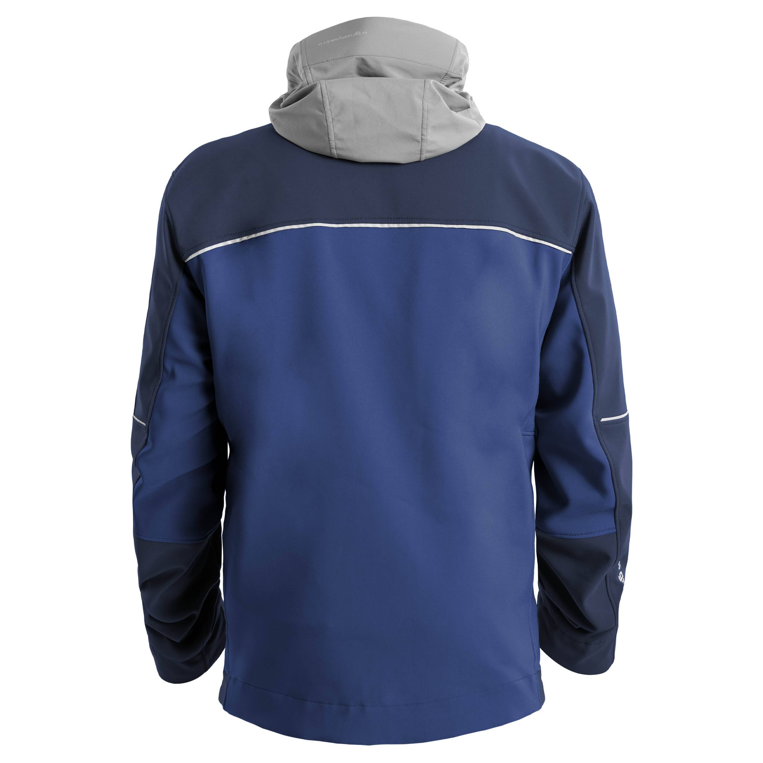 QUALITEX HIGH QUALITY WORKWEAR Softshelljacke RESIST - marine - Herren: 4XL