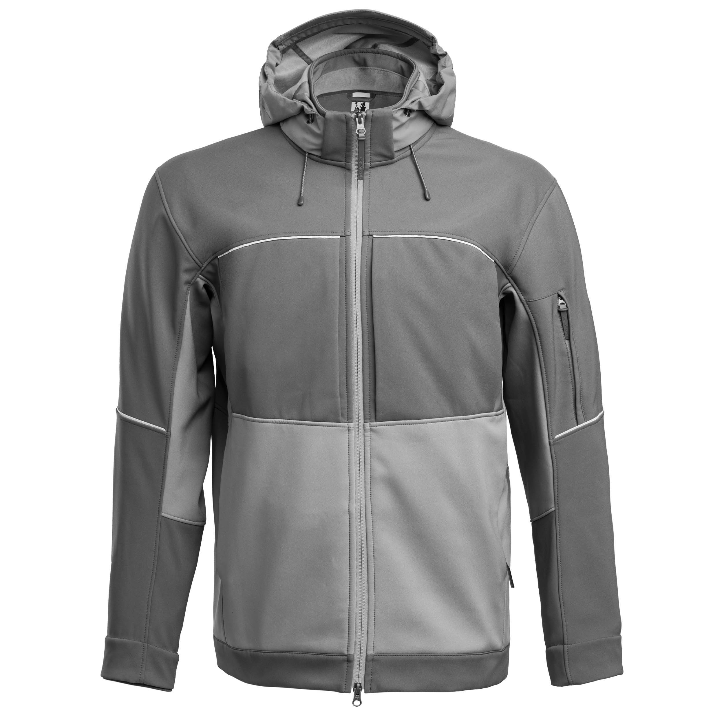 QUALITEX HIGH QUALITY WORKWEAR Softshelljacke RESIST - anthrazit - Herren: XXL