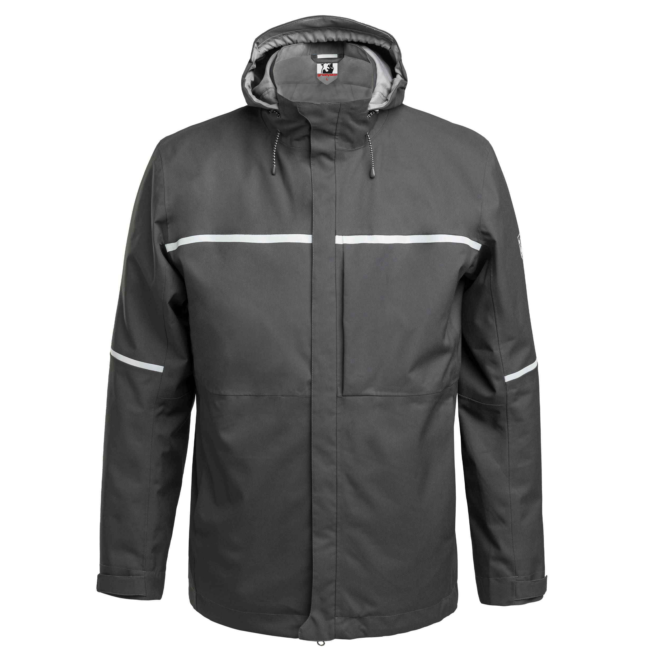 QUALITEX HIGH QUALITY WORKWEAR Hardshelljacke RESIST - anthrazit - Herren: 4XL