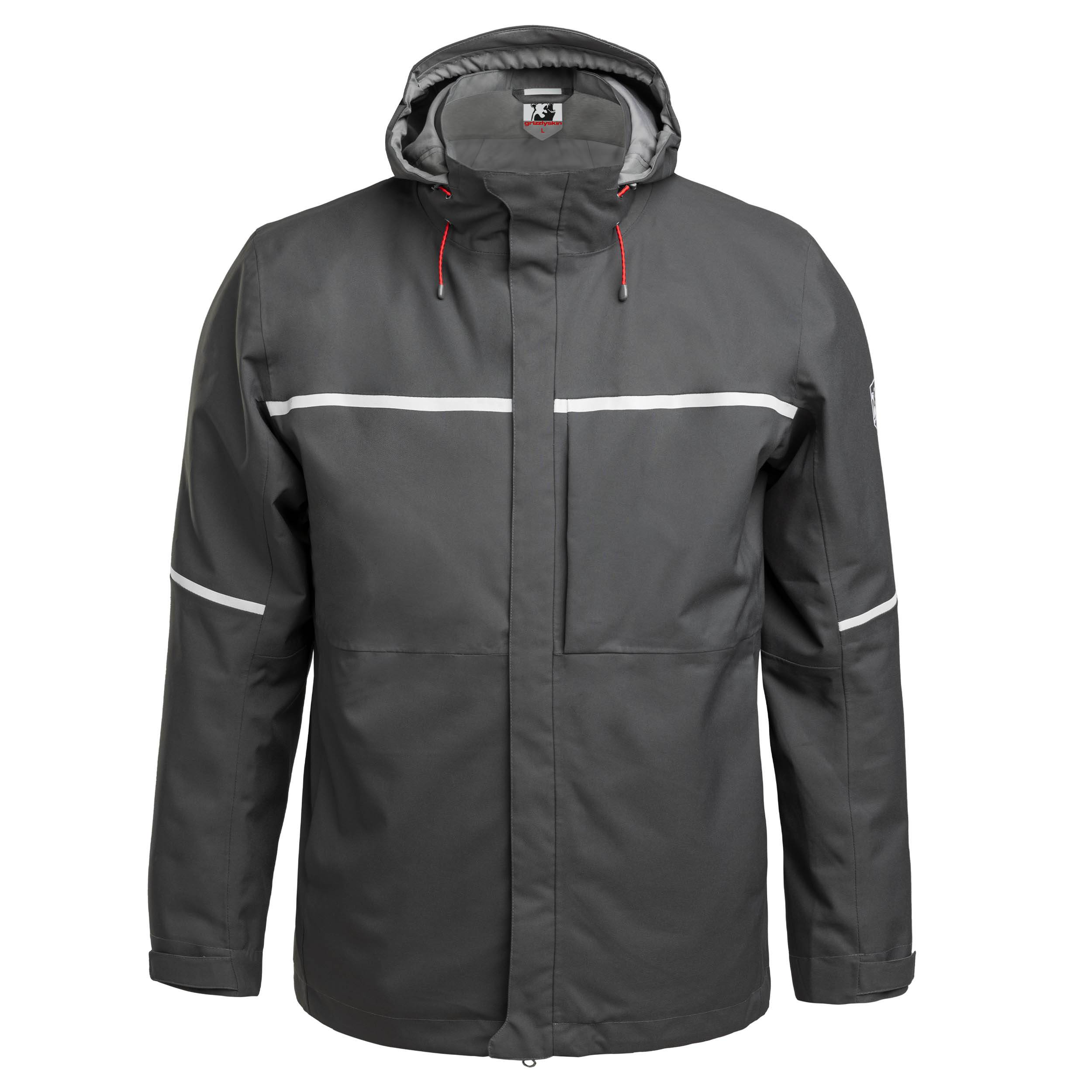 QUALITEX HIGH QUALITY WORKWEAR Hardshelljacke RESIST - anthrazit - Herren: L