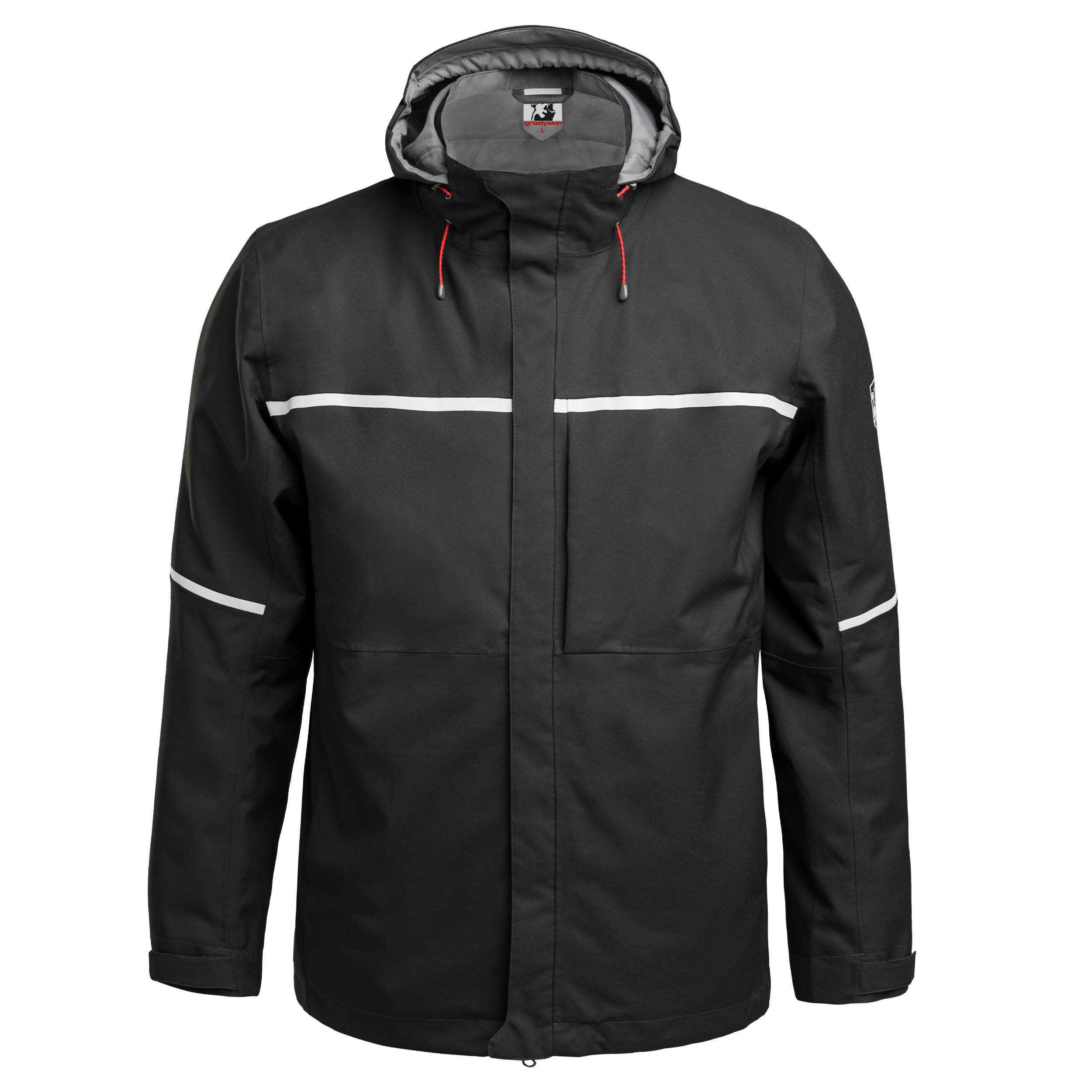 QUALITEX HIGH QUALITY WORKWEAR Hardshelljacke RESIST - schwarz - Herren: XL