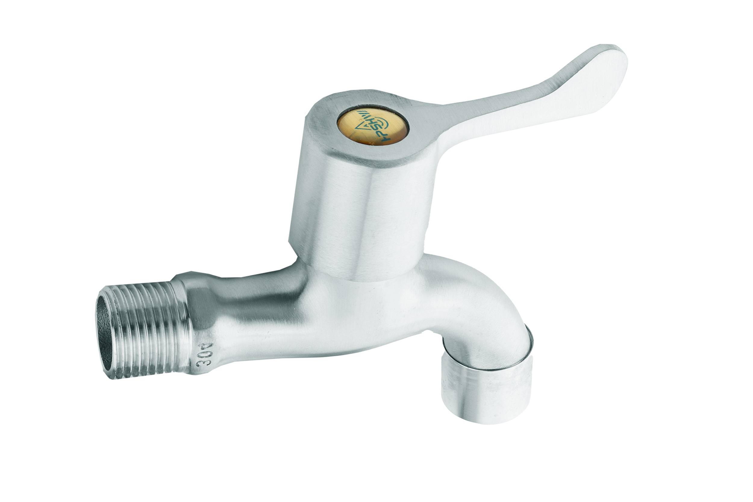 Berger & Schröter | Anschlussstück für Hahnaufsatz + Zapfhahn für Edelstahlkanister 20 L