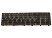 HP 610913-B31, Tastatur, US International, Tastatur mit Hintergrundbeleuchtung, HP, Envy 17