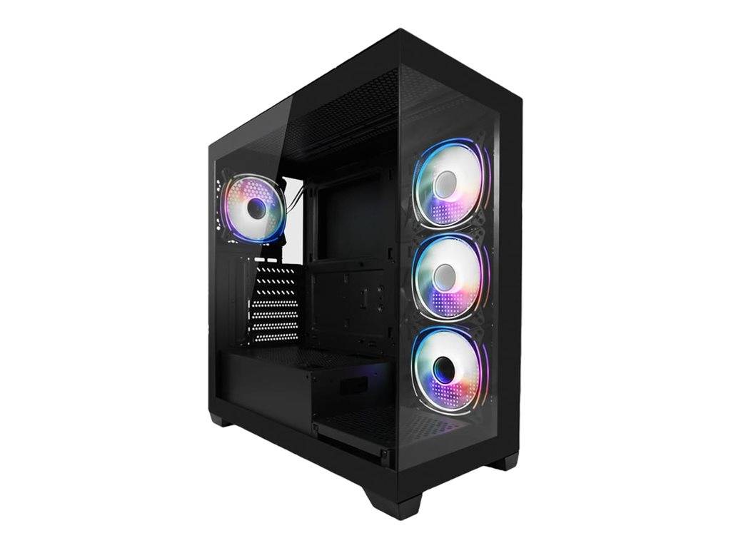 LC-Power Geh Midi ATX Gaming 715B - Seamless_X - o.N. - Midi/Minitower - ATX