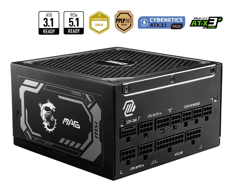 MSI Netzteil MAG A1250GL PCIE5 1250Watt