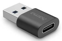 HAMA - USB-Adapter USB-A-Stecker - USB-C-Buchse USB 3.2 Gen2 10 Gbit/s - Adapter - Digital/Daten