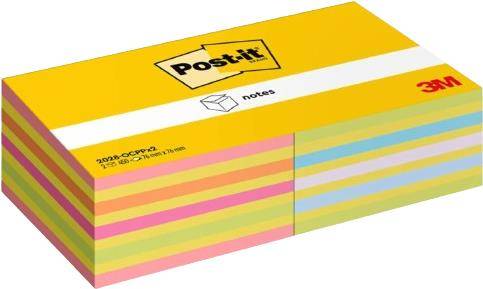 Post-It 2028-OCPPX2 Klebezettel Quadratisch Blau