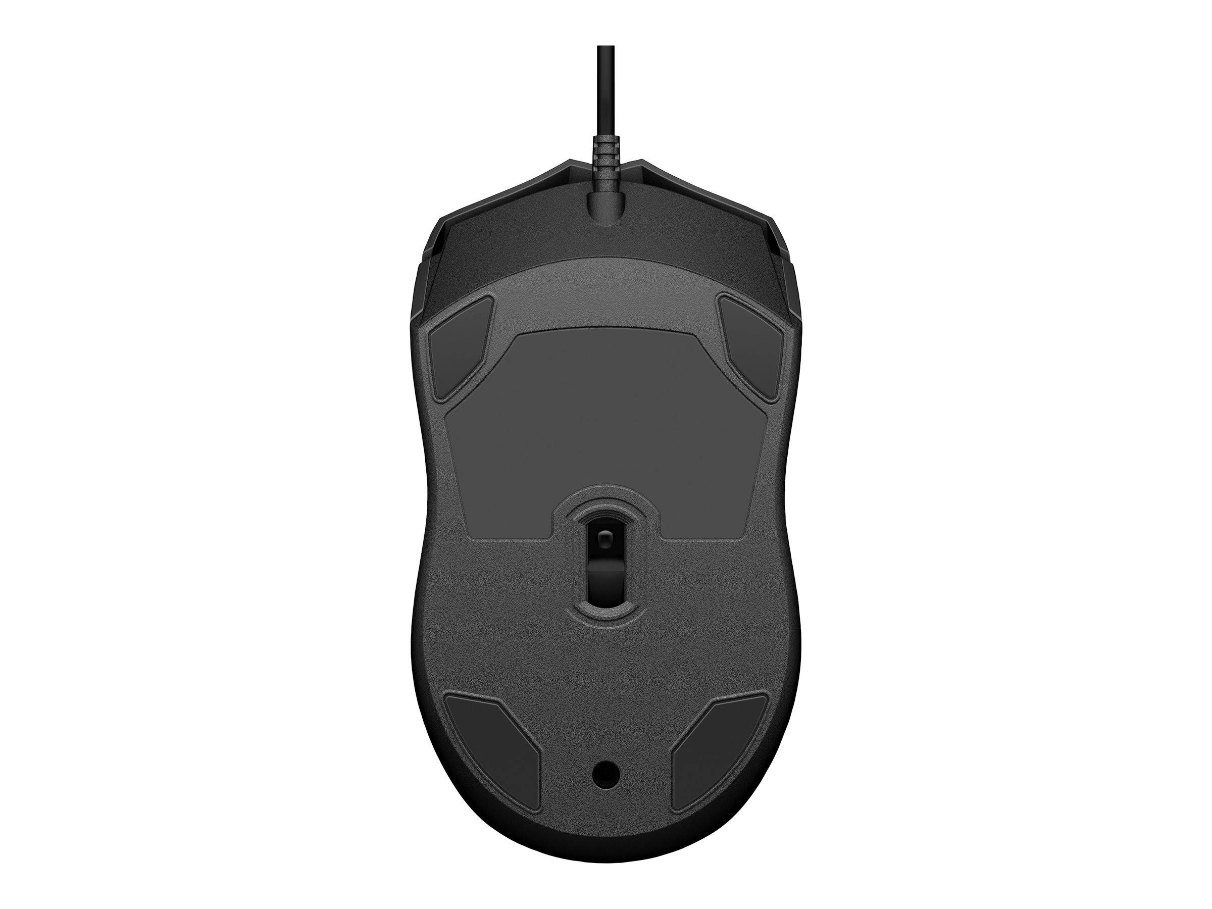 HP 105 Black Wired Mouse