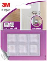 3M - SP91A62 - Transparent - Wandverteiler - 6 Stück(e) - 21 mm - 21 mm