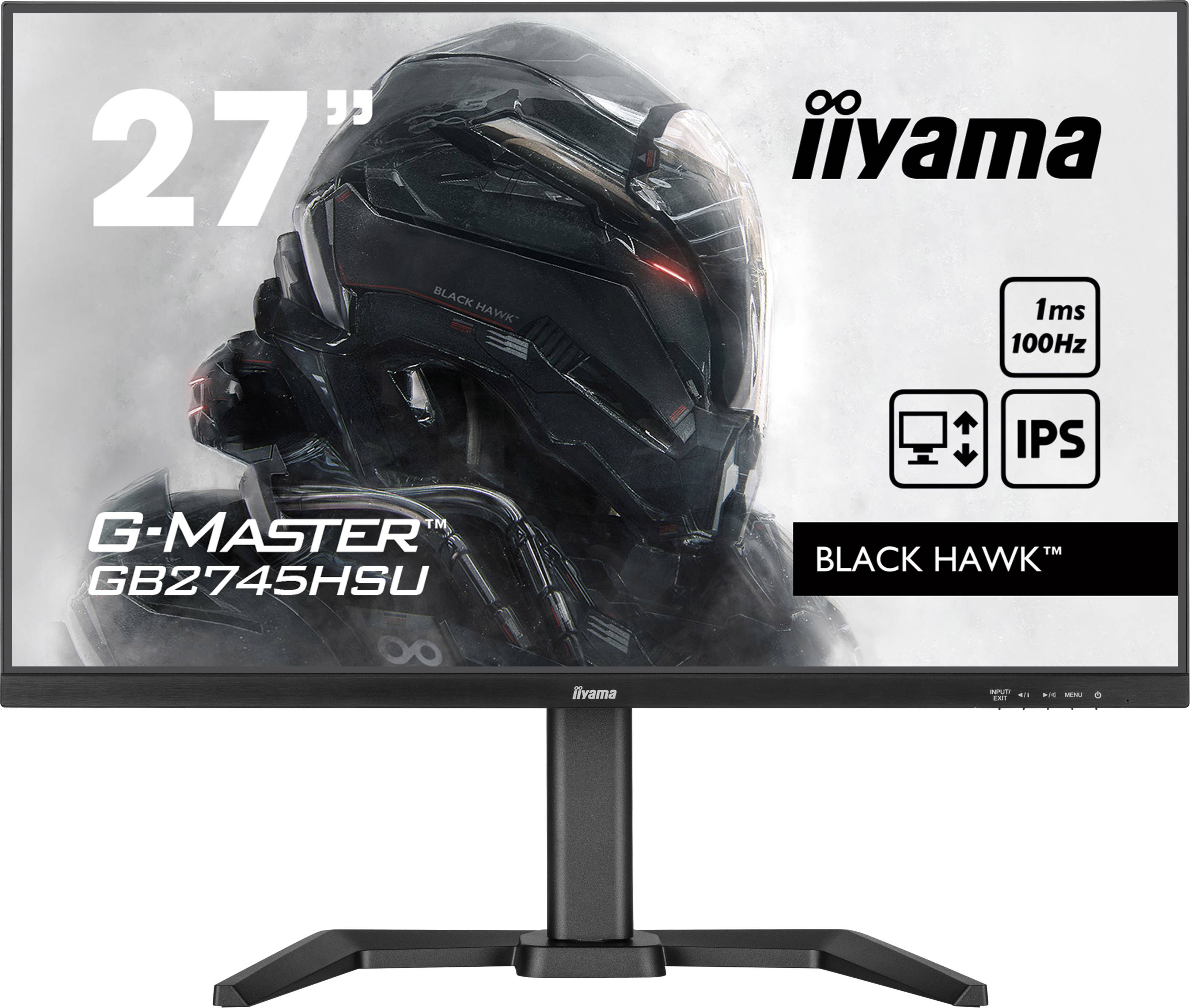 IIyama TFT 27,0''/68,5cm G-Master GB2745HSU Black Hawk *schwarz* 16:9 [Energieklasse E] (GB2745HSU-B2)