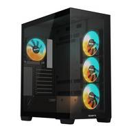 Gigabyte C500 PANORAMIC STEALTH - Mid tower - ATX - Seitenteil mit Fenster (gehärtetes Glas)