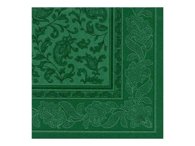 PAPSTAR ROYAL Collection - Serviette - Grösse 40 x 40 cm - Einweg - Dunkelgrün (Packung mit 50)