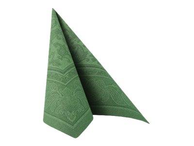 PAPSTAR ROYAL Collection - Serviette - Grösse 40 x 40 cm - Einweg - Dunkelgrün (Packung mit 50)