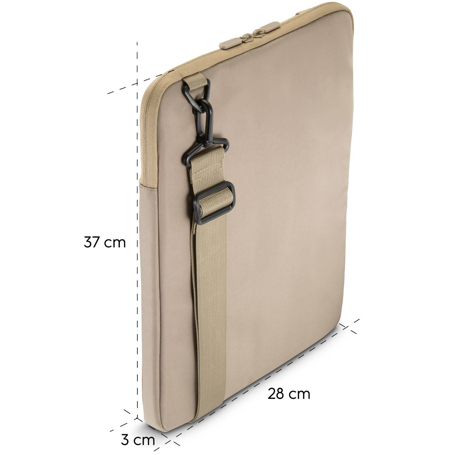 Notebook-Tasche To Go Beige/Braun 13,3" bis 14,2"