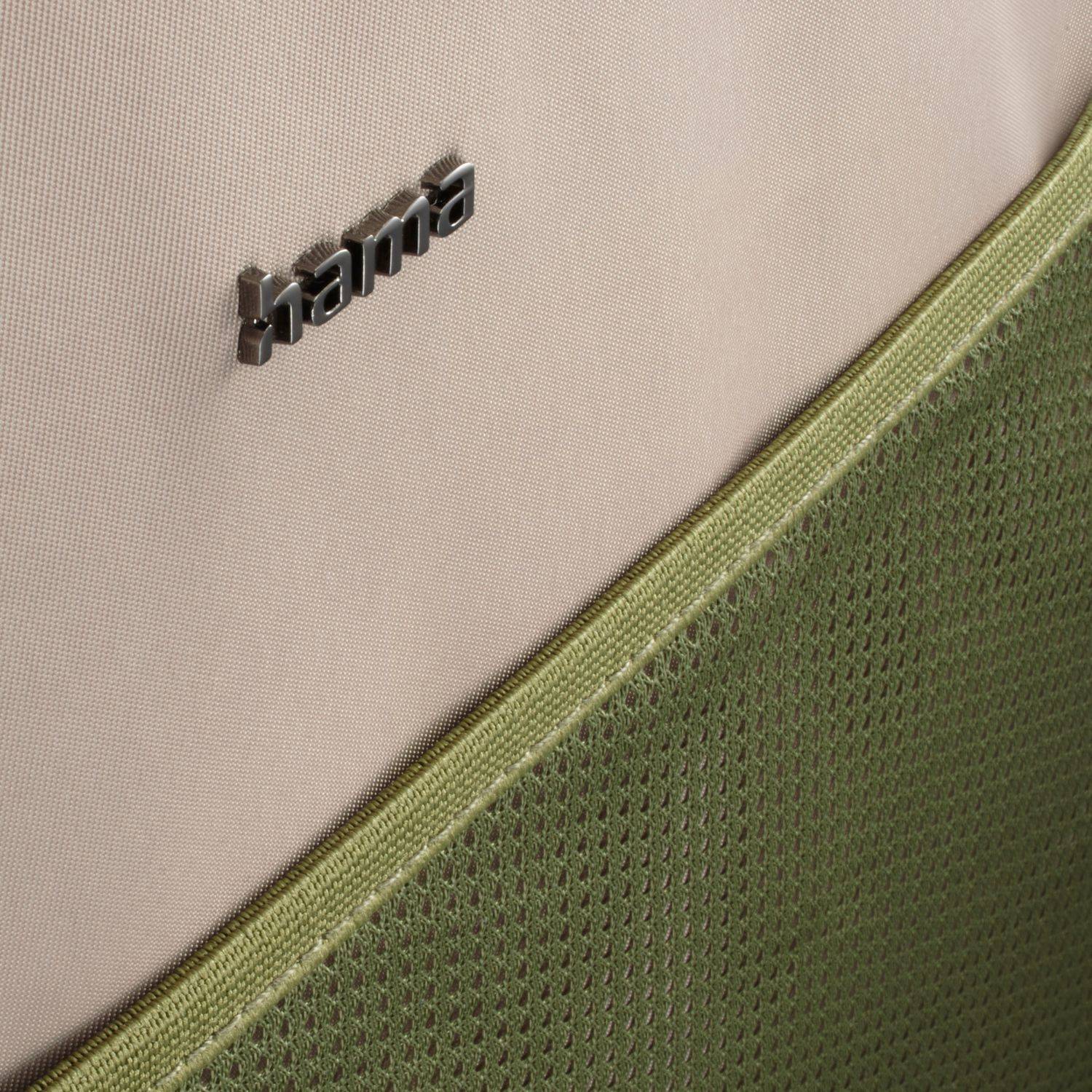 Notebook-Tasche To Go Beige/Grün 13,3" bis 14,2"