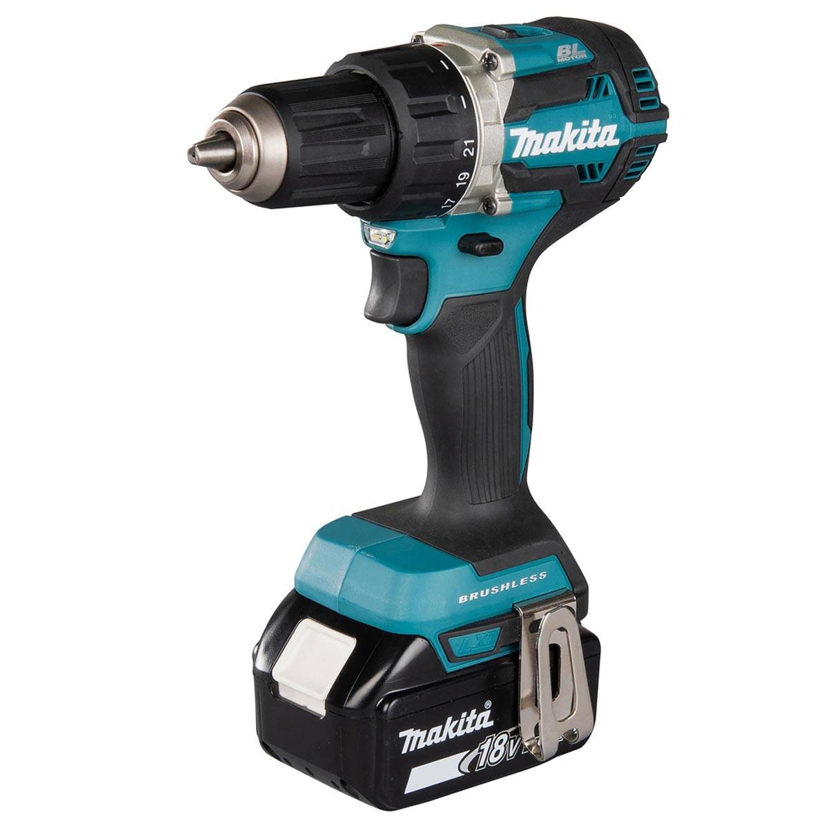 Makita DDF484RT3J Akku-Bohrschrauber 18V (mit 3 Akkus 5,0Ah)