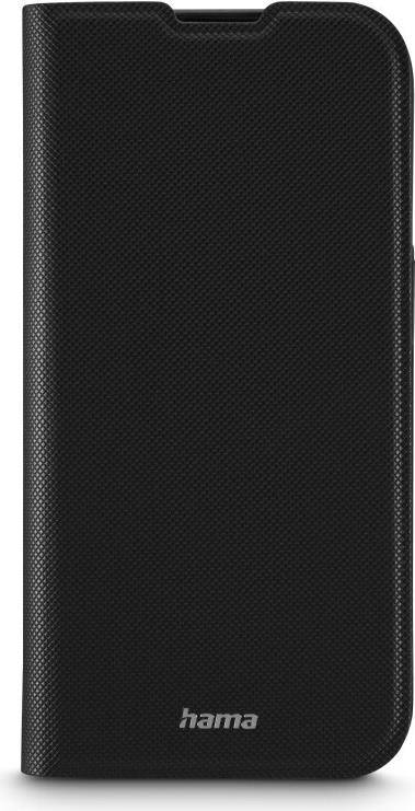 Hama Handytasche iPhone 15 Pro Schwarz mit Kartenfach