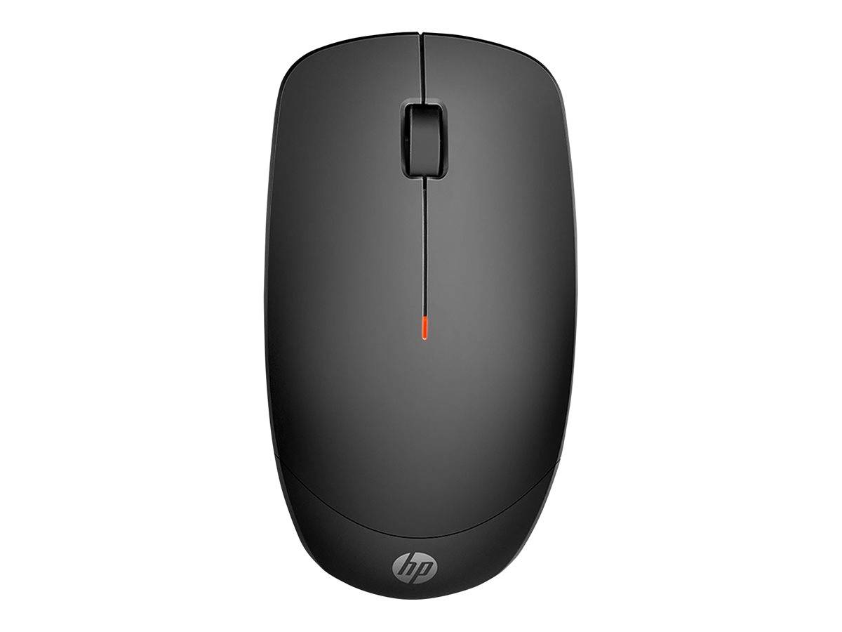 HP 235 Slim - Maus - optisch - 3 Tasten - kabellos - 2.4 GHz - kabelloser Empfänger (USB)