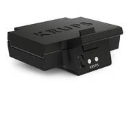 KRUPS - Sandwich Maker black Shell FDK462 sw/matt