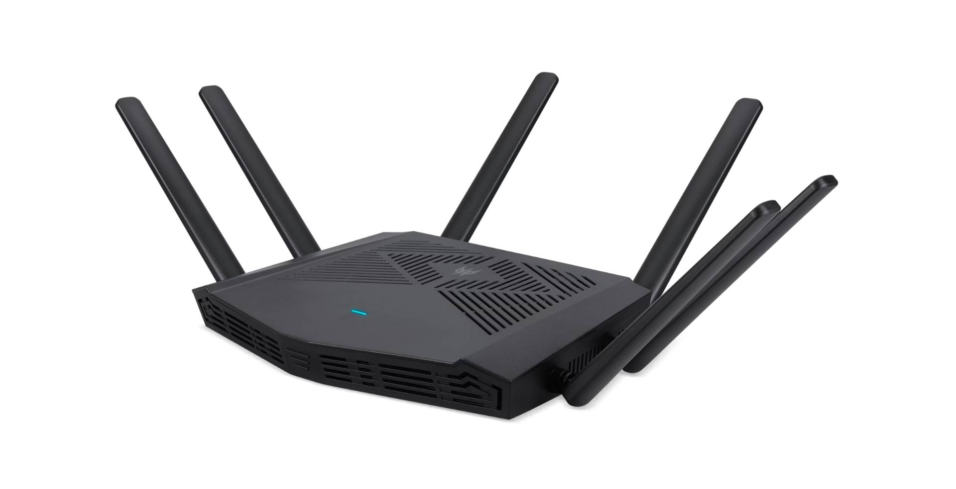 Acer Predator Connect W6x W-Fi 6 Gaming, Wi-Fi 6 (802.11ax), Dual-Band (2,4 GHz/5 GHz), Ethernet/LAN, Tabletop-Router