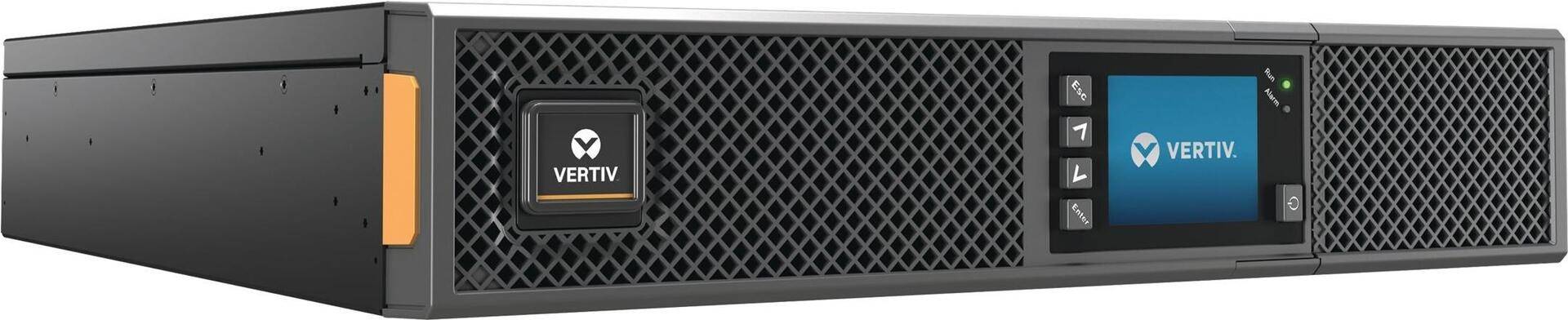 Vertiv GXT5 USV in Rack montierbar/extern Wechselstrom 230 V 1000 Watt VA Bleisäure RS-232 USB Ausgangsanschlüsse: 8 2U mit RDU101 network card