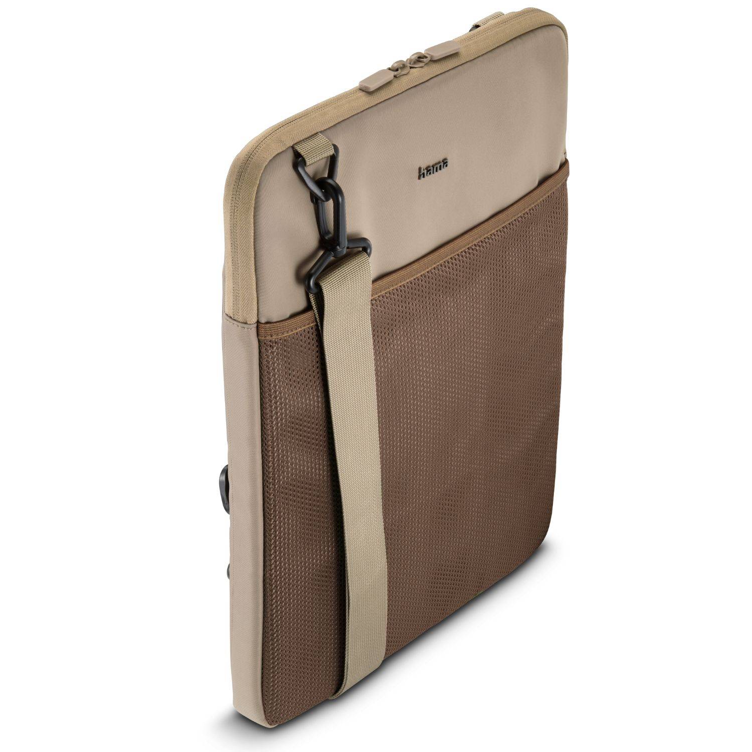 Notebook-Tasche To Go Beige/Braun 13,3" bis 14,2"